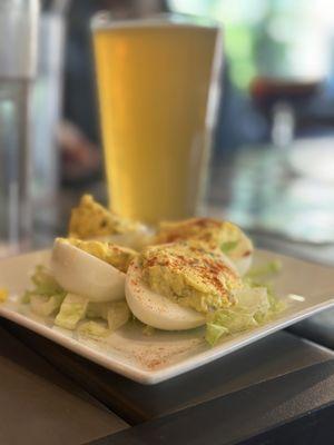 Deviled Eggs Big Grove Citrus Surfer
