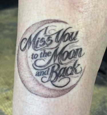 Memorial tat for momma