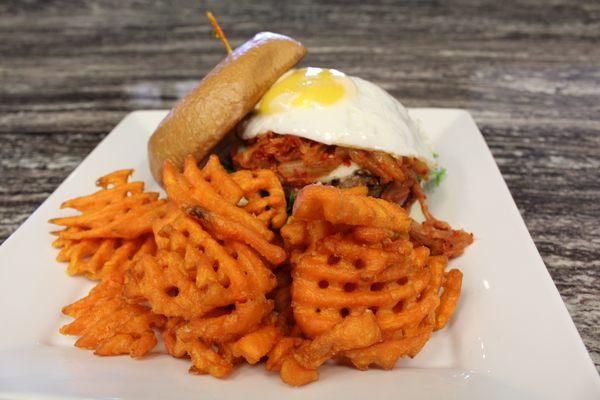 Kimchi Burger Special - WOW!