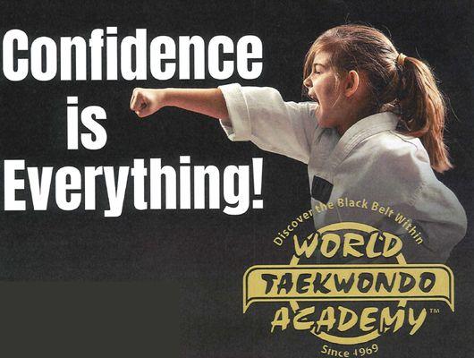 Confidence is everything! Learn more at World Taekwondo Academy in Victor, Montana.