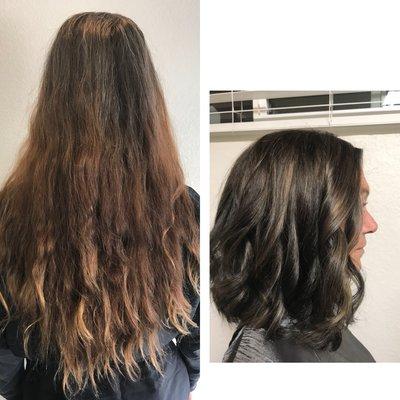 Timeless Color before &after