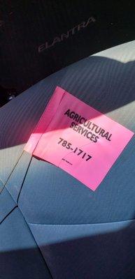 Agricultural Services