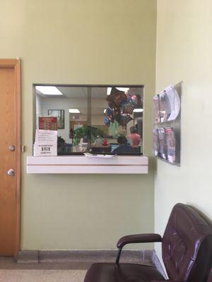 They are just sitting there chit chatting and don't come out to say anything to me. My appointment was at 9 and it's already 9:30.