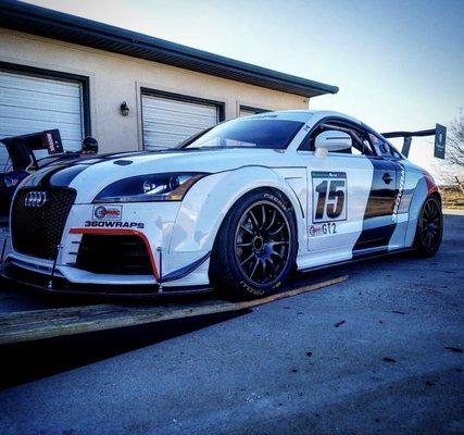 360 Wraps sponsored Audi