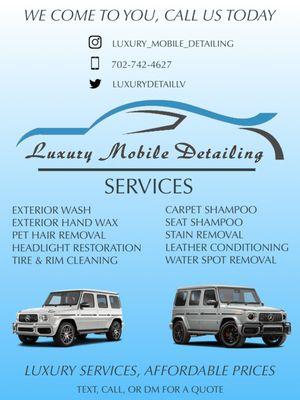 Luxury Mobile Detailing