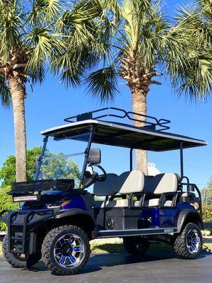 We sell Advent EV Golf Carts
