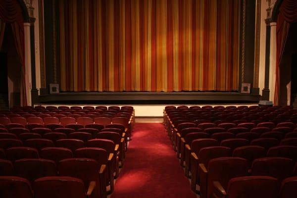 Downstairs theatre with new carpeting (November 2012)