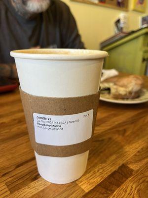 White chocolate hazelnut