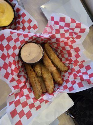 Fried pickles