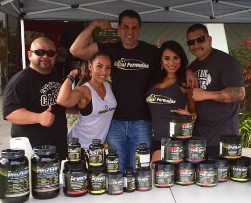 Family event and Global Formulas demo team along with Team Empire