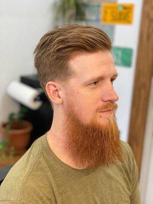 haircut and beard trim in Idaho Falls