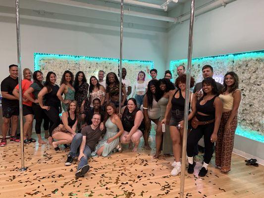 This is a photo from the Grand Opening.