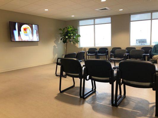 Nice big waiting room