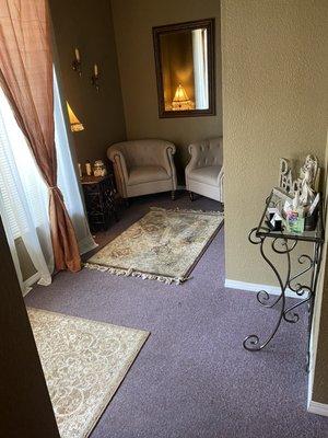 The Quiet Place where my space is located, a peaceful area to clear and reflect