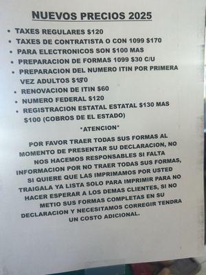 Luis A Sevilla Tax Services