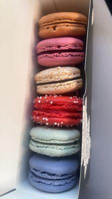 salted caramel. raspberry. s'mores. razorback. vanilla. honey lavender.