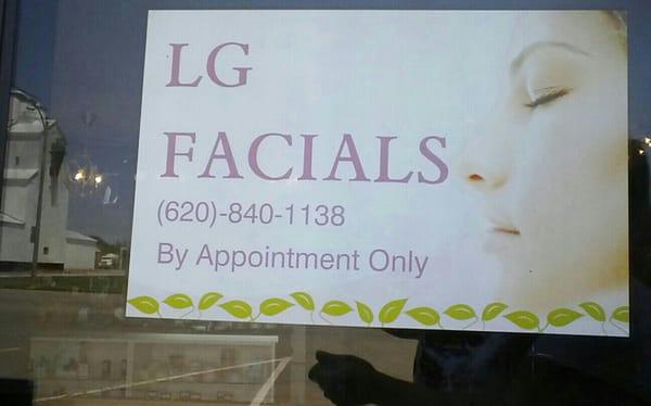 LG Facials located in Dazzling Doo's Salon for all your skin care needs.