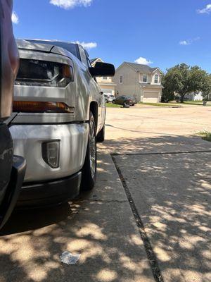 look at the "alignment" they did