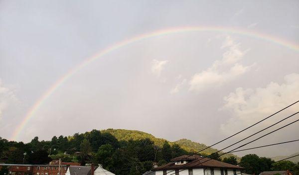 Webster Springs rainbow