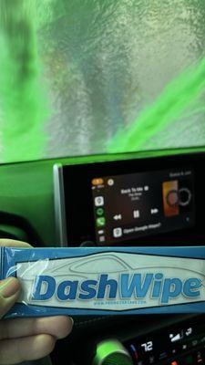 Pre-wash by the staff! Amazing!