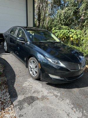After- Passenger Front- Lincoln MKZ Hybrid
