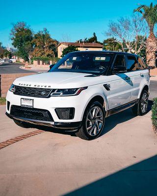 Here's our New Range Rover, Thanks, Arnold!