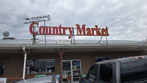 Outside. December 2024