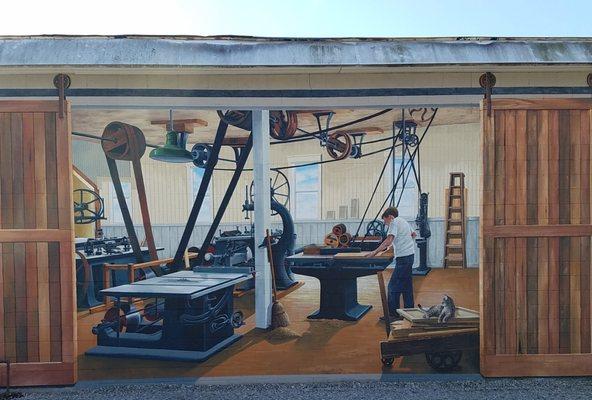 Interior Fixtures mural