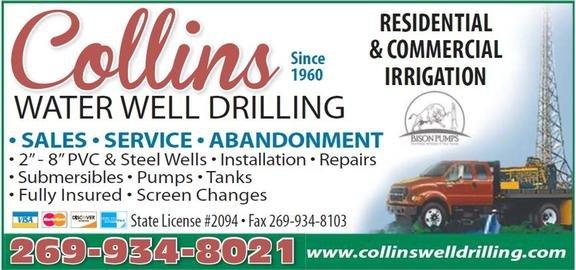 Collins Well Drilling