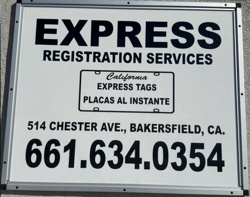 Express Registration Services