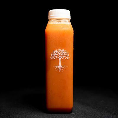 The Hendrix (Diabetic Friendly):
Ingredients include Carrot, Red Apple, Green Apple, Lemon, & Ginger
125 Calories