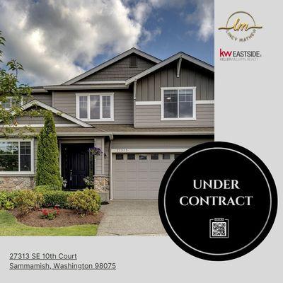 Recent pending property I got for my client under multiple offer situation.