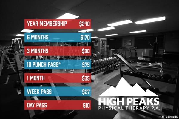 High Peaks Physical Therapy