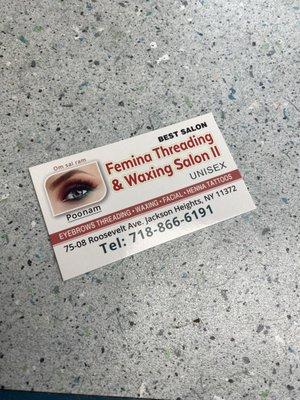 Femina Threading & Waxing Salon