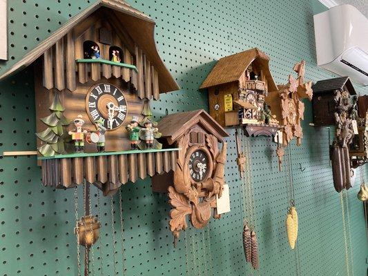 We service cuckoo clocks!