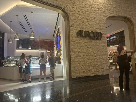 Gelato is good on a hot day or evening in universal epic Orlando FL