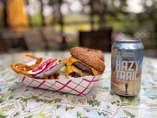 The Hungry Hiker Burger