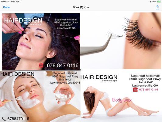 Hair design Salon & Spa