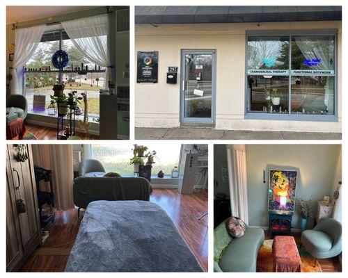 Welcome to my studio. Pics from inside and outside.