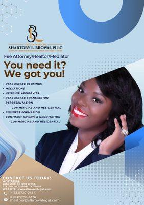 You need it?
We got you!