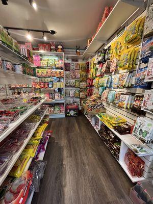 Snack and dry food section