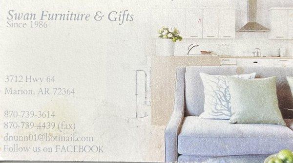Swan's Furniture & Gifts