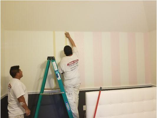 Custom Stripe Painting