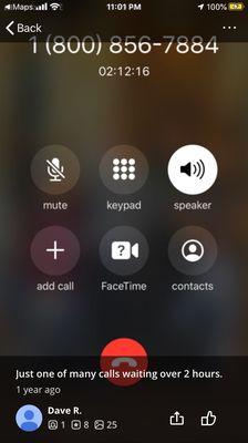 This poor victim was given the ru-around and waited over two hours