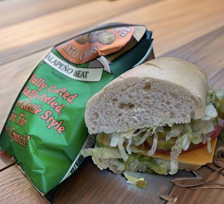 Went to Mr. Pickles for the first time, just to hang out in Folsom. Wonderful sandwiches and food atmosphere.