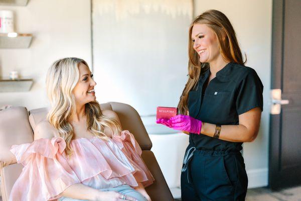 Free consultations are a fantastic way to connect with my clients before any invasive procedures.