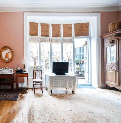 View toward window and terrace