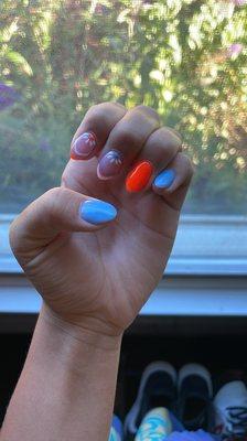 V Style Nails
