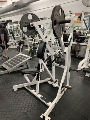 Low hammer row