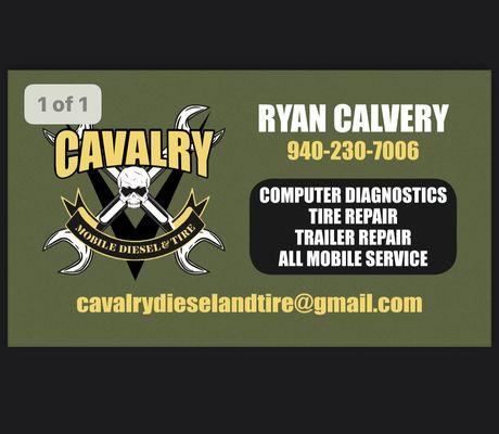 Cavalry Mobile Diesel & Tire